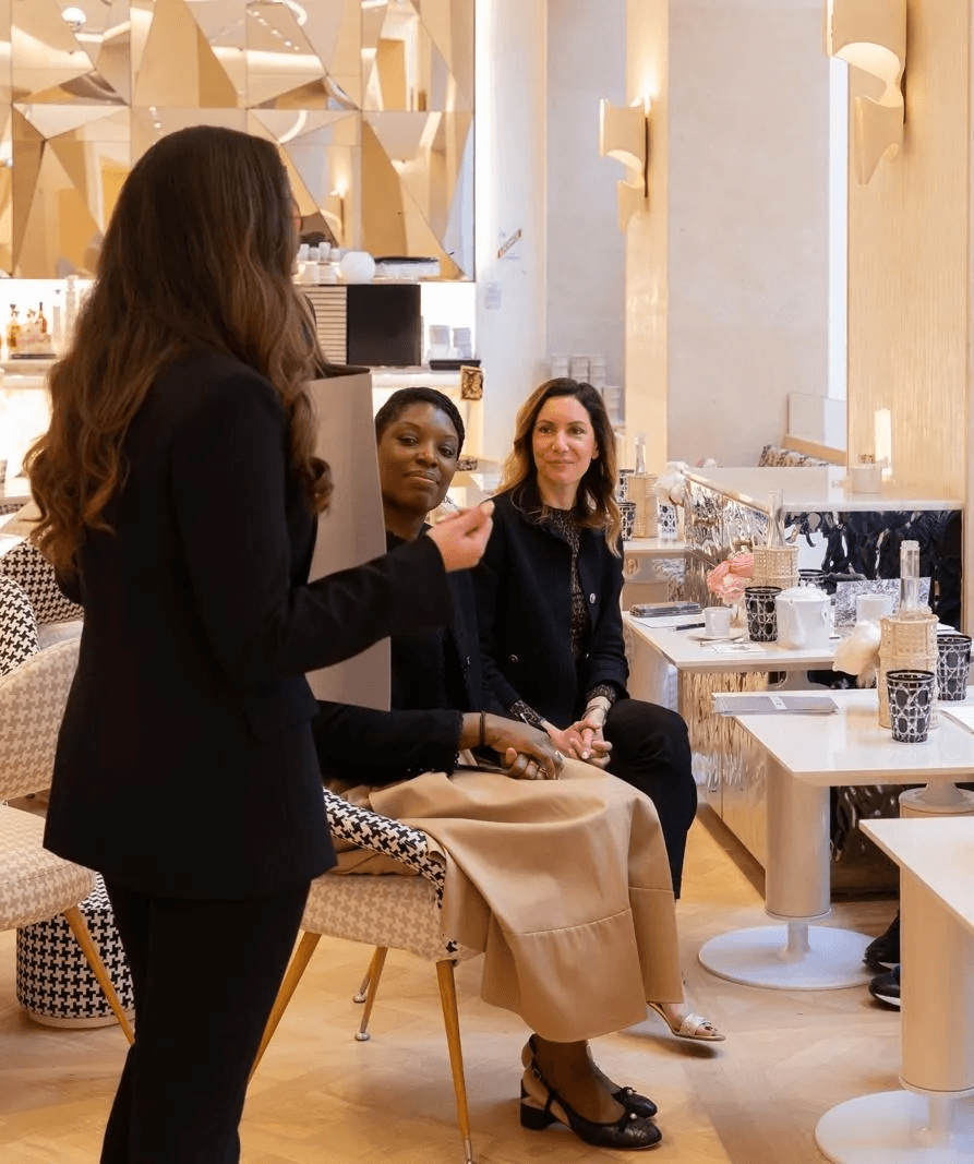 Herizon founders in conversation at the Dior x UNESCO event